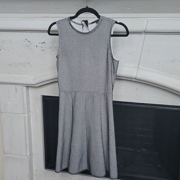 GIANNI BINI Fishnet Skater Dress - Size Small - Picture 1 of 6